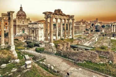 FORI IMPERIALI  | Carta da parati Monumenti Italiani - Cod. 719